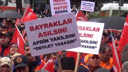 Adana'dan Afrin Operasyonuna 1 Milyon Bayrakla Destek