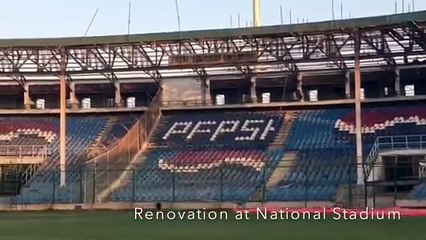 National stadium Karachi renovation