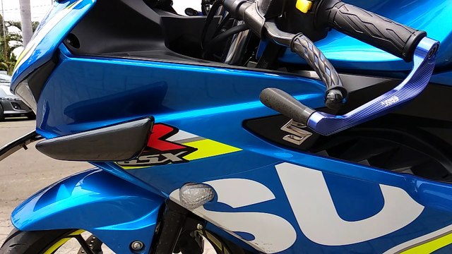 Modifikasi Suzuki Gsx R150 Big Cover Body Belakang Like Moge Video Dailymotion