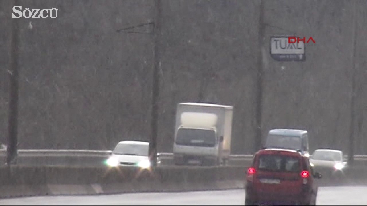 İstanbul'da kar yağışı