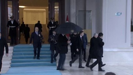 Başbakan Yıldırım, Nijer Başbakanı Rafini'yi Resmi Törenle Karşıladı