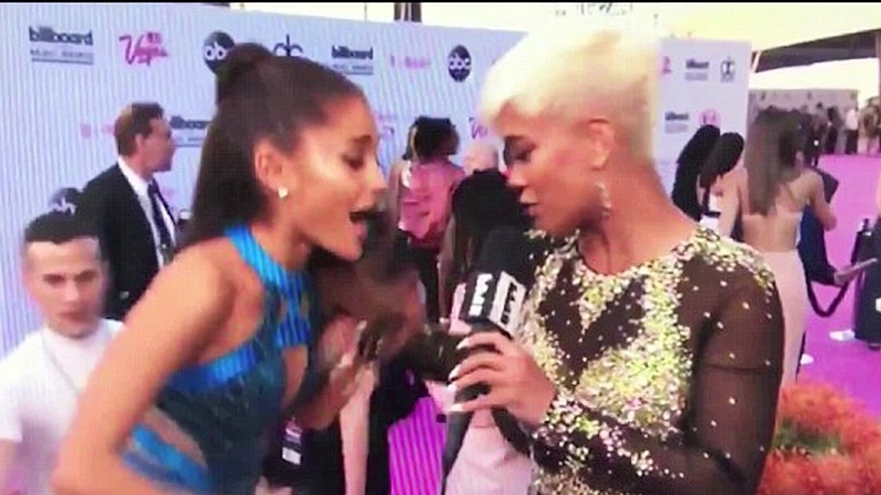 Ariana Grande Falls On Live TV At Billboard Music Awards 2016