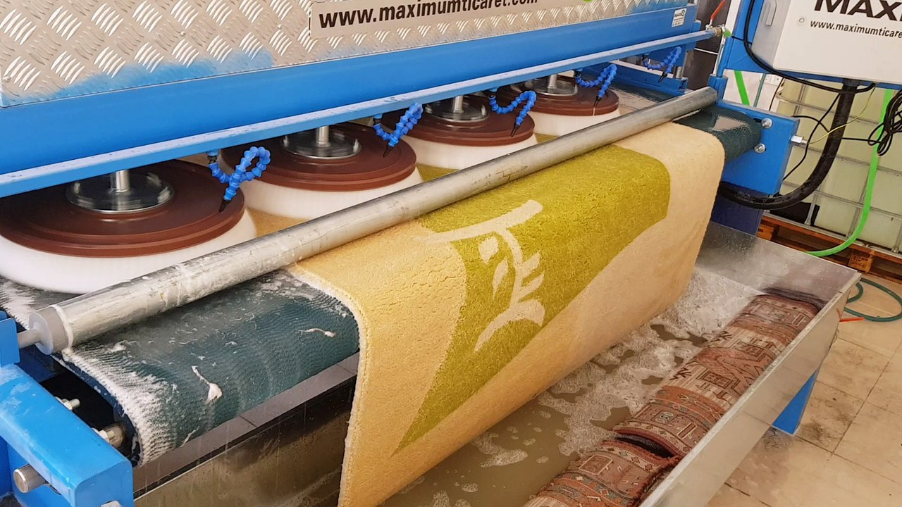otomatik halı yıkama makinası,halı sıkma makinası  maxis