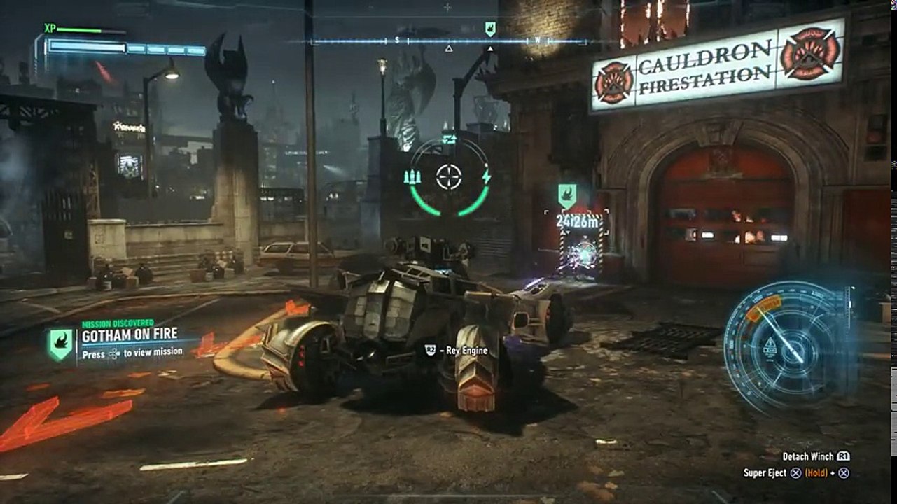 Batman: Arkham Knight - Gotham on Fire Locations and Walkthrough