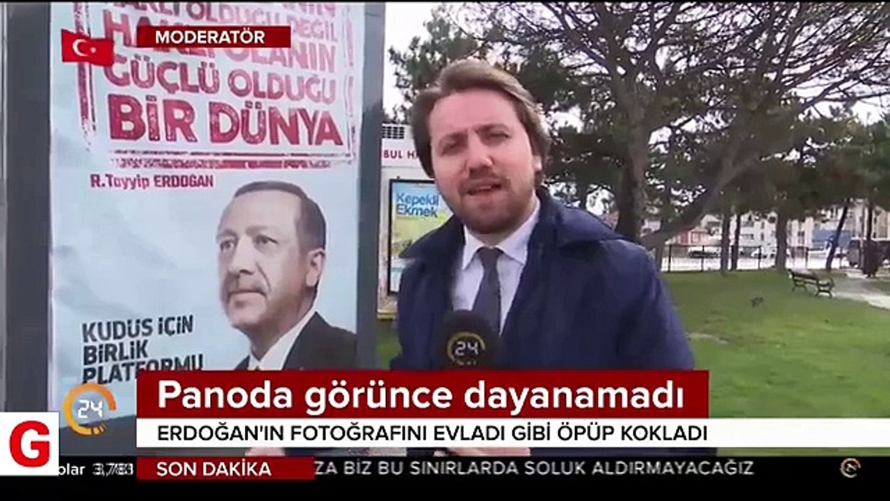 82 yaşındaki Ünzile Teyze'nin Cumhurbaşkanı Erdoğan sevgisi
