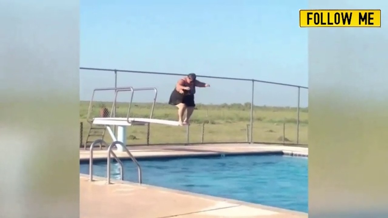 Diving Board Fails Compilation