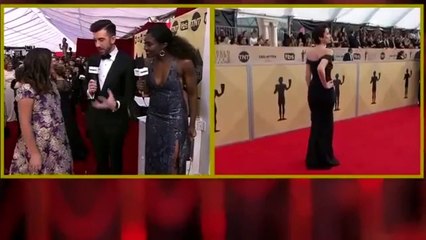 Mackenzie Hancsicsak - Red Carpet Interview - 24th Annual SAG Awards