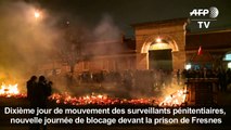 Prisons: les blocages se poursuivent, l'accès à Fresnes dégagé