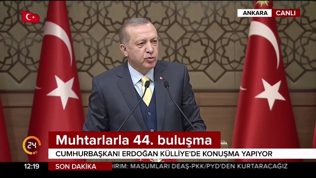 Cumhurbaşkanı Erdoğan'dan kritik Afrin mesajı Son terörist etkisiz hale getirilene kadar operasyonlar devam edecektir
