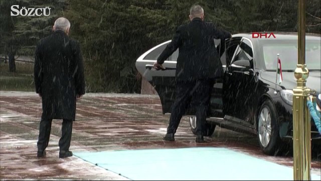 Nijer Başbakanı Brigi Rafini, Çankaya Köşkü'nde