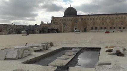 الاحتلال يعرقل أعمال الترميم بالمسجد الأقصى