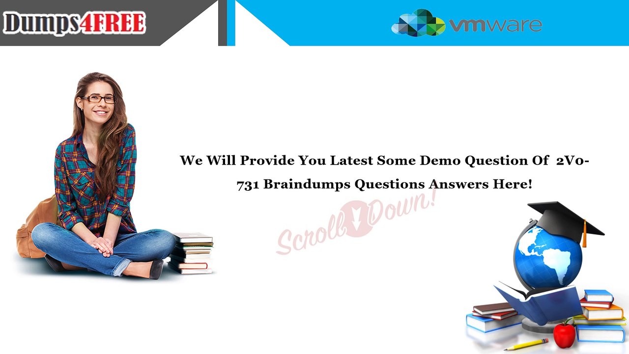 2V0-731 Dumps Questions Answers VMware PDF | Dumps4free