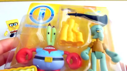 Imaginext Bob Esponja presenta a Calamardo y Don Cangrejo