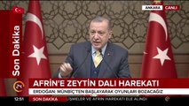 Cumhurbaşkanı Erdoğan konuşma yapıyor