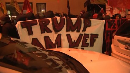 Thousands march against Donald Trump in Zurich