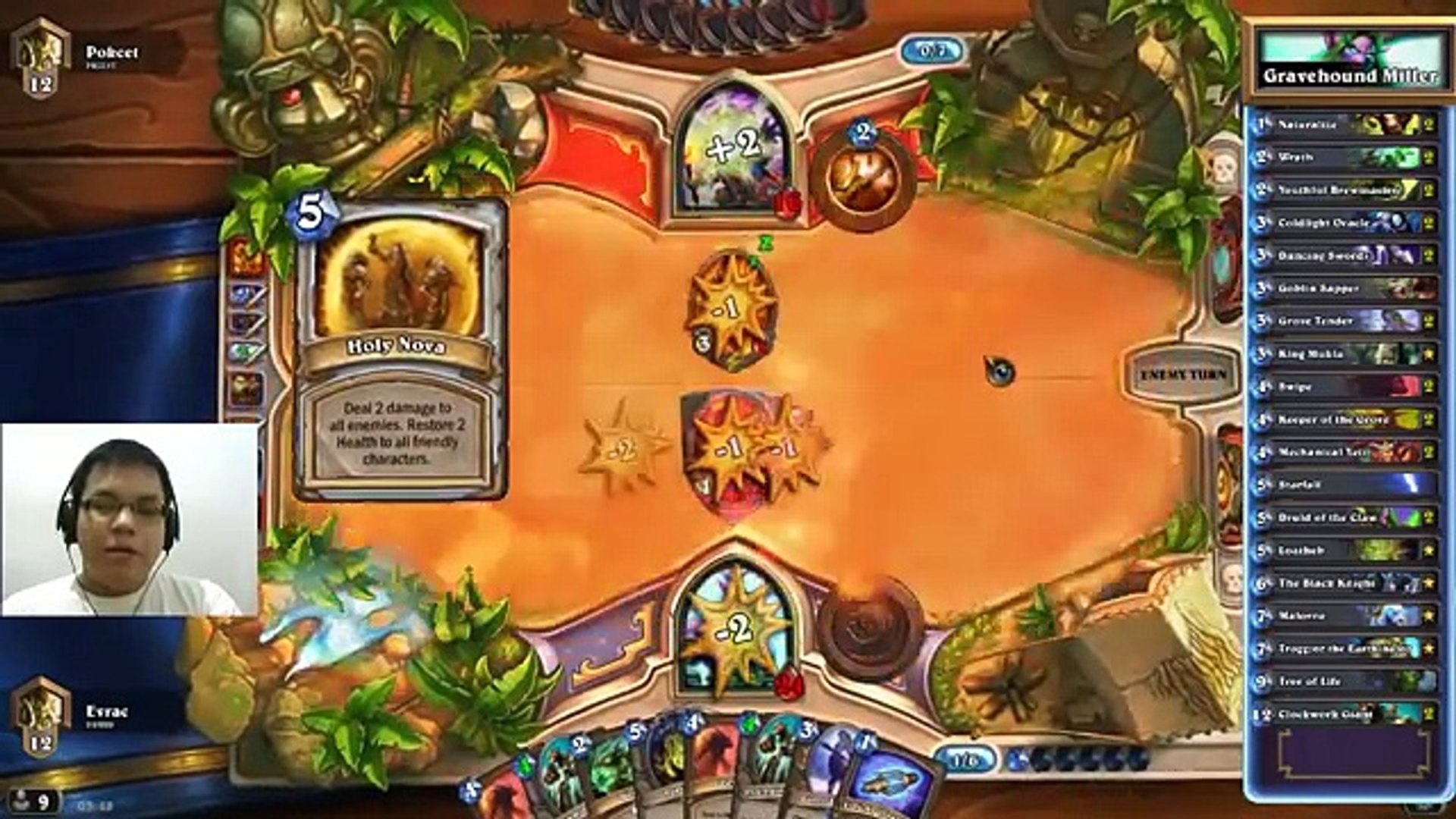 ⁣Hearthstone : Druid - Maximum Mill Druid