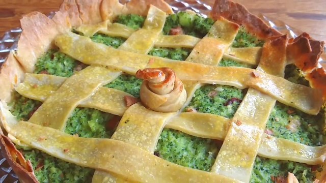 RECEITA DE TORTA DE BRÓCOLIS COM BACON SEM LACTOSE E SEM LEITE - Gordices sem Lactose #14