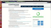 Installing and setting up Python and packages using Anaconda/Miniconda