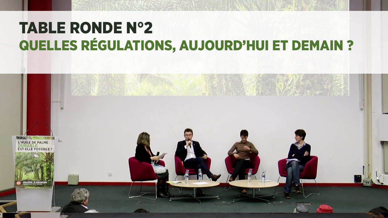 L'huile de palme durable est-elle possible ? Table ronde 2