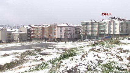 İstanbul Gaziosmanpaşa'dan Kar Yağışı