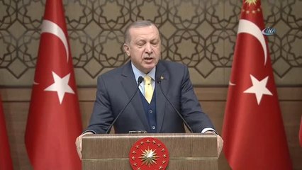 Cumhurbaşkanı Erdoğan: "Nitekim Rakka'da Kuşatılıp Kolayca İmha Edilebilecek Olan Deaş'lılar...