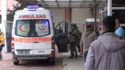 Çatışmalarda yaralan 2 ÖSO askeri Kilis’e getirildi