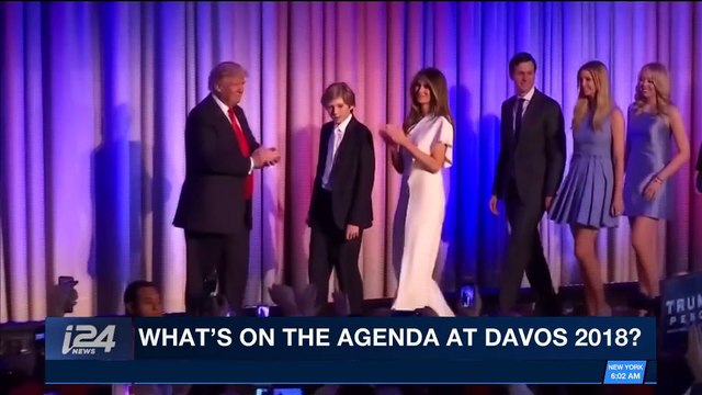 i24NEWS DESK | Davos summit: thousands march against Trump | Wednesday, January 24th 2018