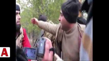 Ele Geçirilen Burseya Dağı çevresi görüntülendi