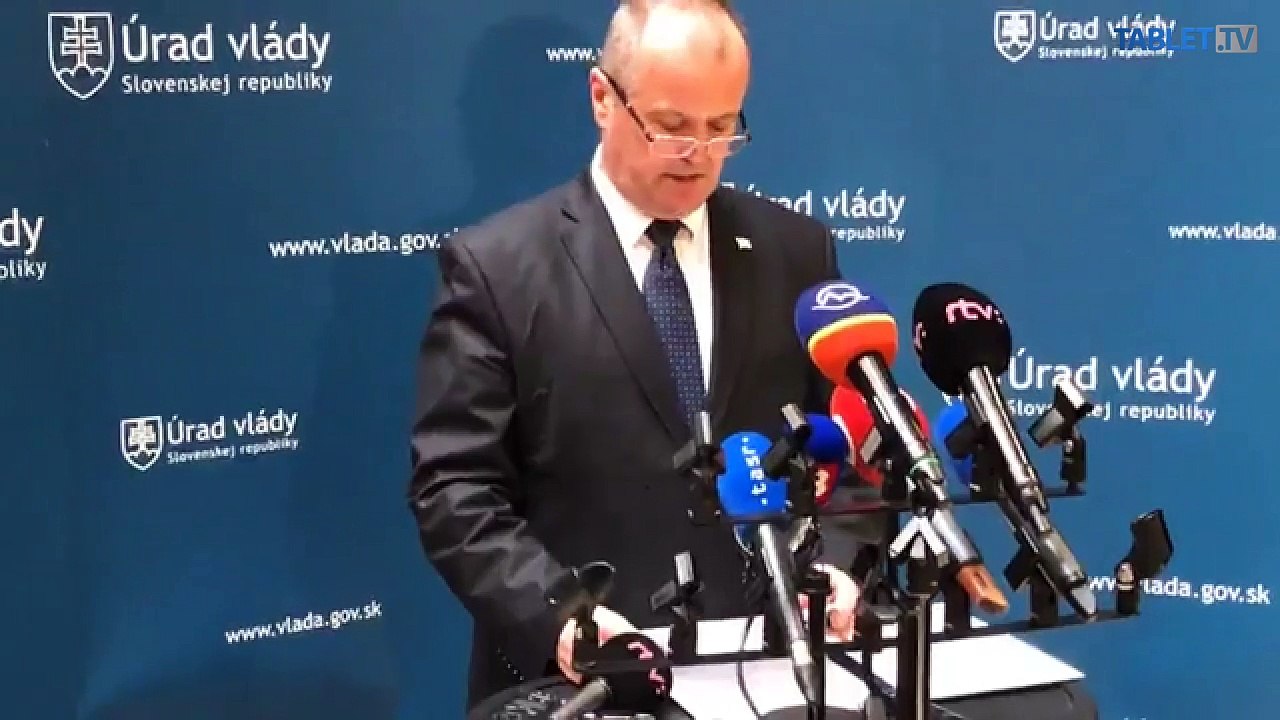 ZÁZNAM: Brífing ministra obrany P. Gajdoša
