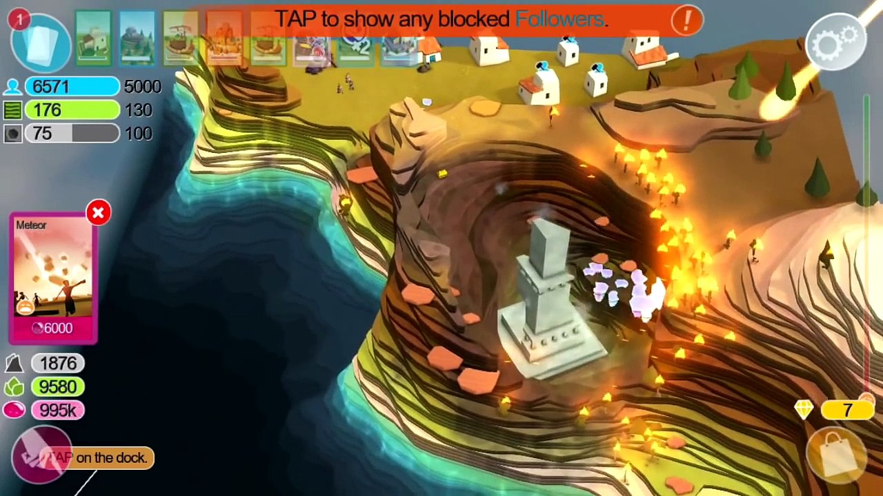 MORE SECRET TREASURE TEMPLES Godus Episode 10 video Dailymotion