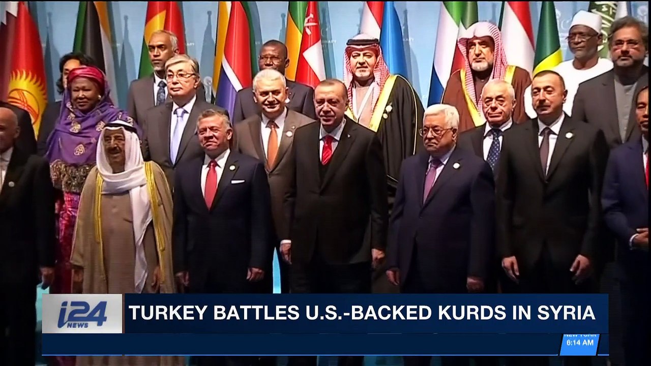 i24NEWS DESK | Turkey battles U.S-backed Kurds...