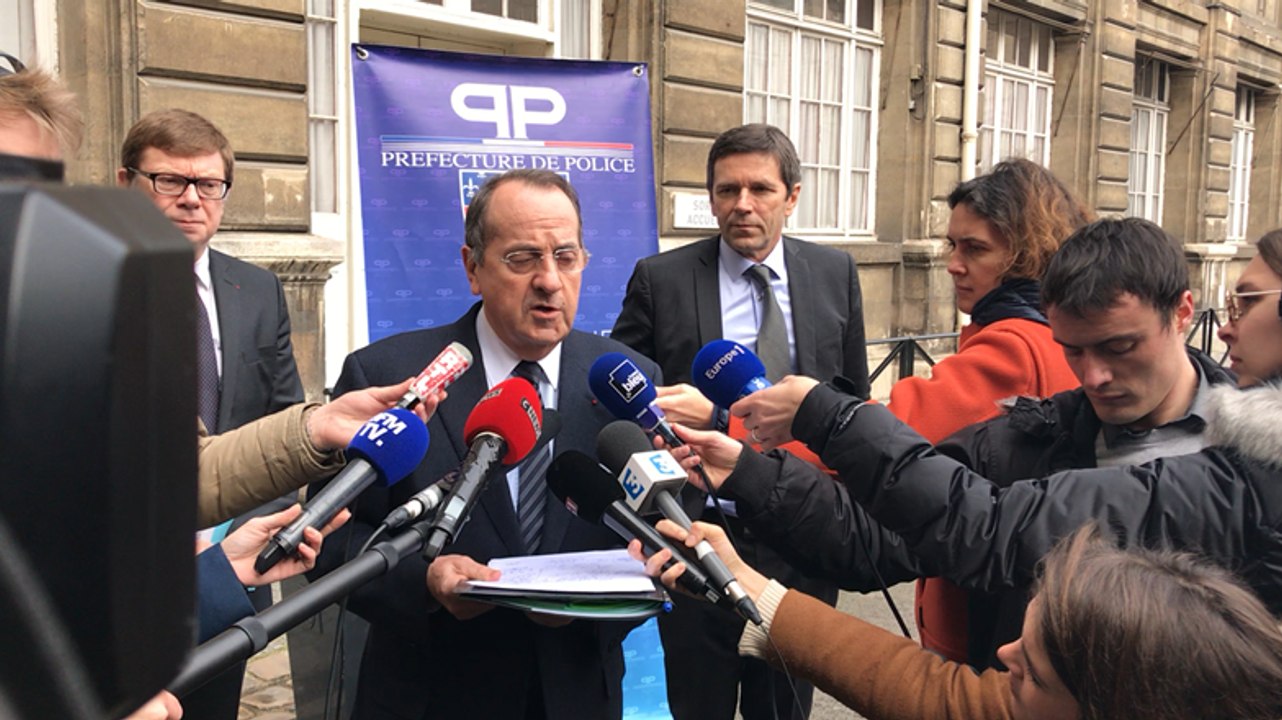 Michel Delpuech, préfet de police de Paris fait le point sur les crues