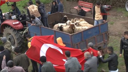 Hatay Vatandaşlar, Türk Askeri İçin 8 Kurban Kesti