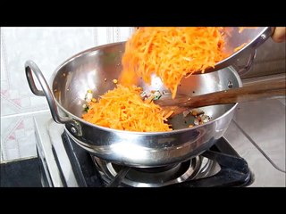 Carrot stir fry | Samayal Manthiram