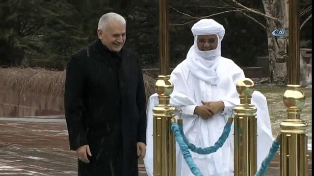 Başbakan Yıldırım, Nijer Başbakanı Rafini'yi Resmi Törenle Karşıladı