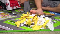 Garbage Trucks for Children - Bruder Garbage Truck Toy Unboxing - Jack Jack Playing Recycling