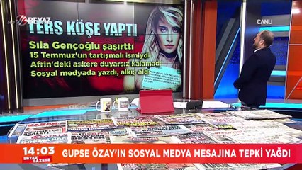 15 Temmuz'un tartışmalı ismi Sıla'dan ''Afrin'' mesajı