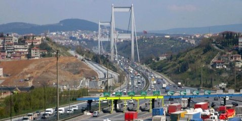 Köprü ve Otoyollardan Bir Yılda 1,4 Milyar Lira Gelir Elde Edildi