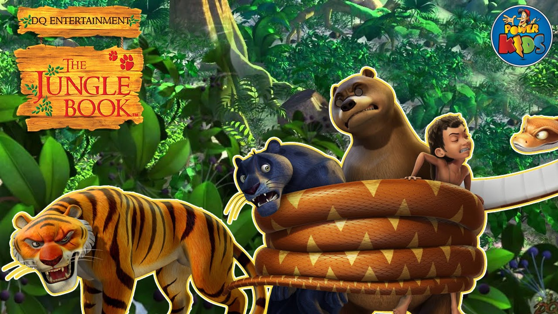 Mowgli, Baloo, Bagheera and Kaa - Meet them in The Jungle Book! - video  Dailymotion