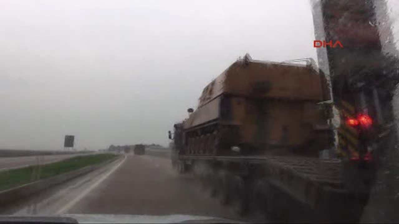 Hatay - Kırıkhan - Sınıra Askeri Sevkiyat Devam Ediyor