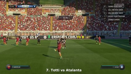 FIFA 17 TOP 10 BEST KNUCKLEBALL FREE KICK GOALS