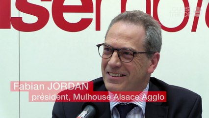 Assises du Vivre Ensemble 2018. Fabian JORDAN, président Mulhouse Alsace Agglo