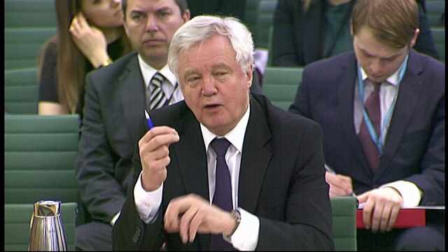 Davis: post-Brexit deal negotiations to finish by March 2019