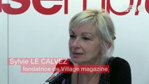 Assises du Vivre Ensemble 2018. Sylvie LE CALVEZ, fondatrice de Village magazine