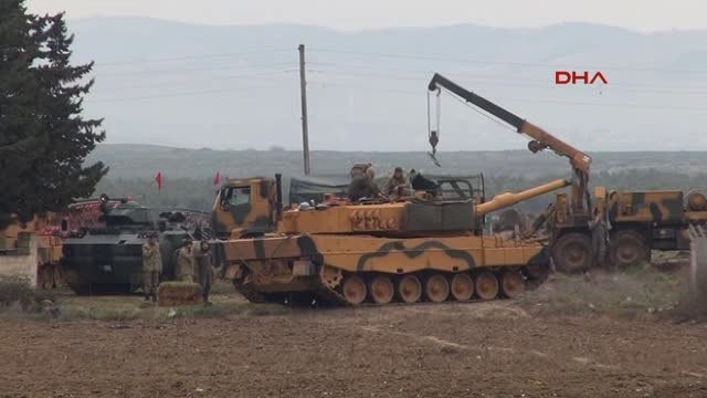 Hatay Zeytin Dalı Harekatı 5'inci Gününde; Hatay Sınırı Özel Güvenlik Bölgesi