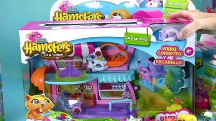 SOCORRO PATRULLA CANINA! PEPPA PIG! HAY RATONES EN EL SUPERMERCADO!| Juguetes Hamsters in a House