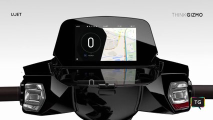New ujet electric scooter CES 2018