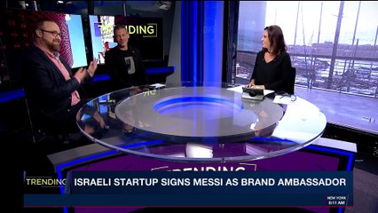 TRENDING | Israeli Startup signs Messi as brand ambassador | Wednesday, January 24th 2018