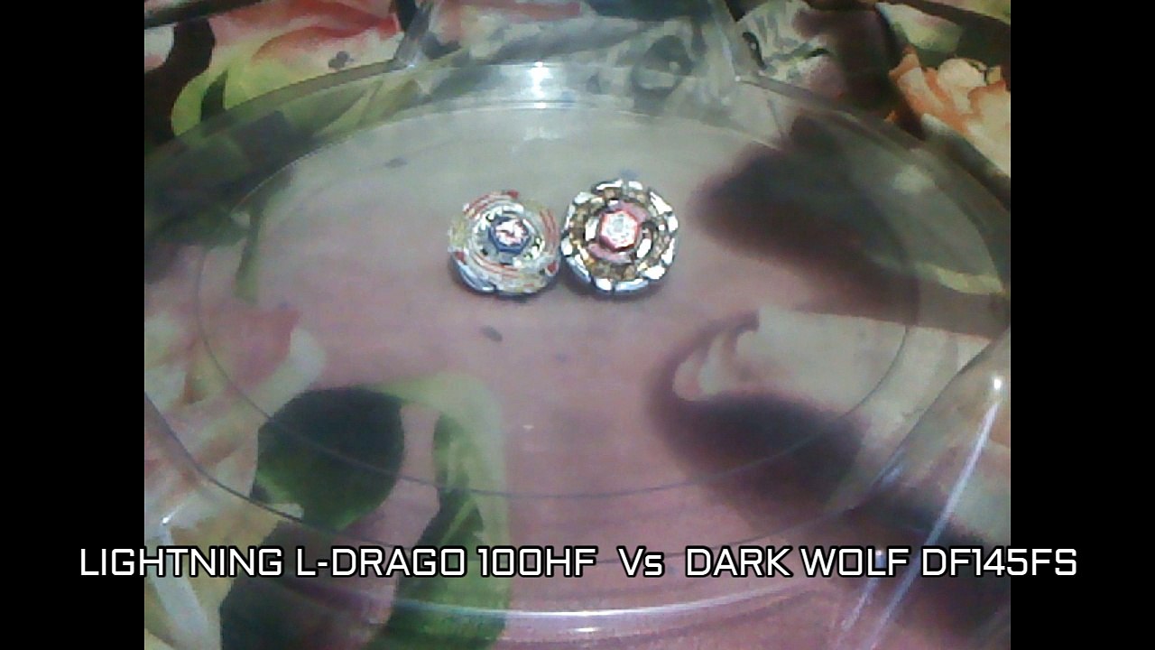 Beyblade Metal Fusion - Lightning L-Drago 100HF Vs Dark Wolf DF145FS Epic Battle