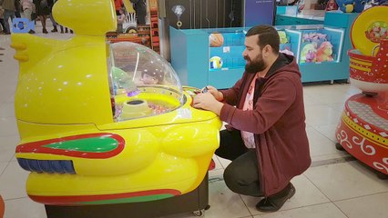 candy machine indoor playground baby mizn waiting to get some candy